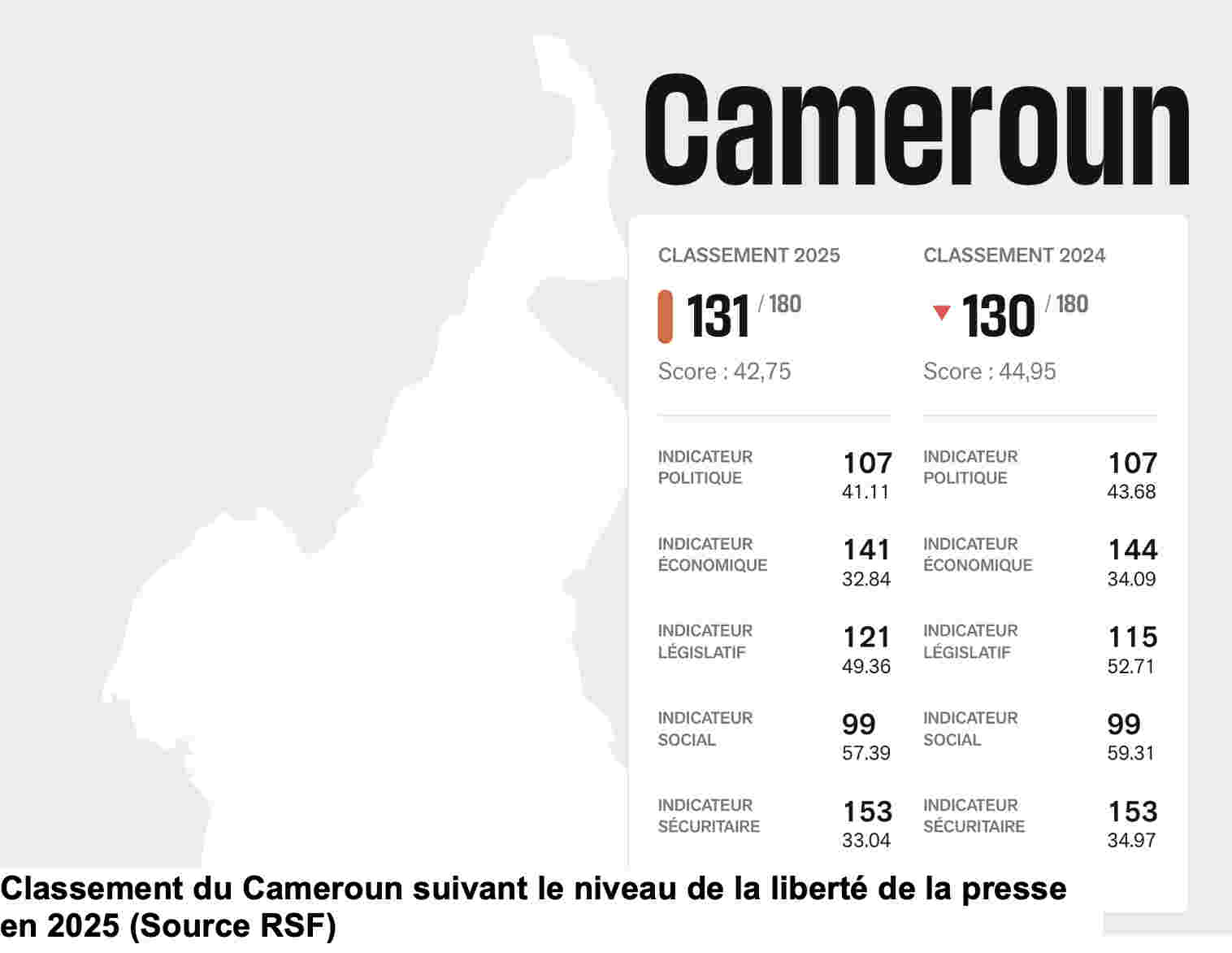 Cameroun  : les journalistes en sursis