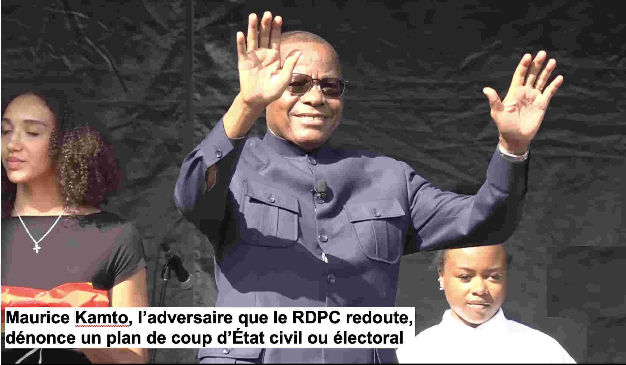 Maurice Kamto alerte :«Un coup d’État électoral ou militaire se prépare»