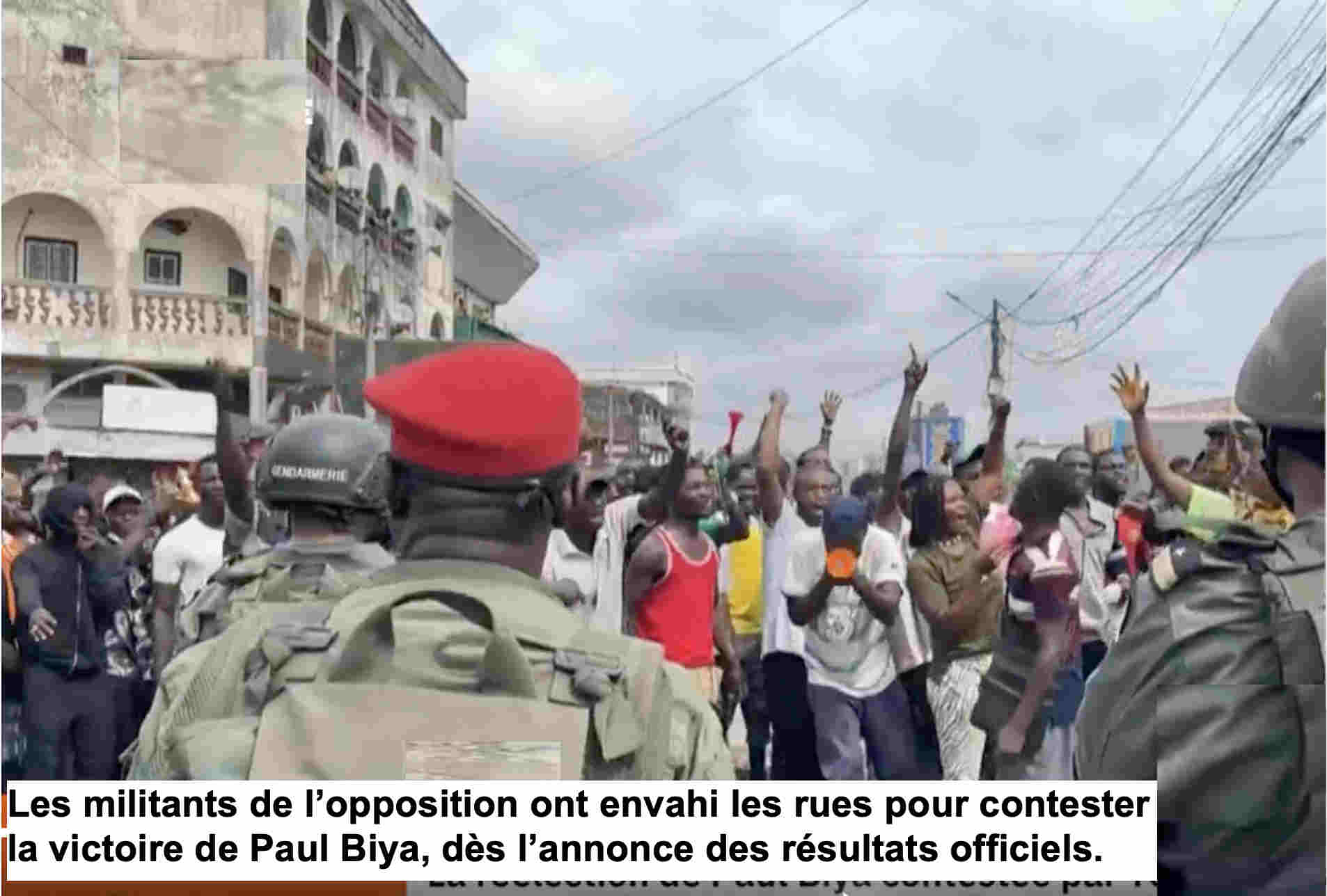 Réélection de Paul Biya : félicitations en demi-teinte